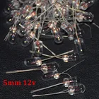 20 шт. миниатюрная 5 мм лампа накаливания Эдисона Bombilla лампы накаливания Ретро антикварные лампы свет 12 В F5 рис Миниатюрная лампа