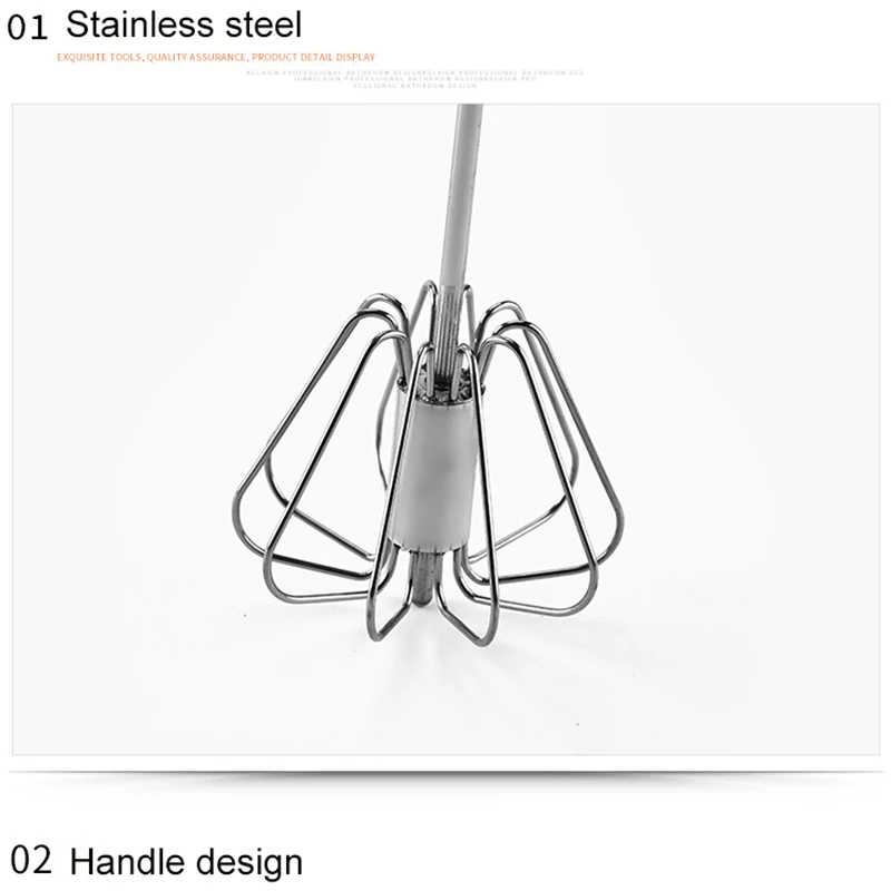 Вращающийся полуавтоматический Миксер с ручным давлением из нержавеющей стали