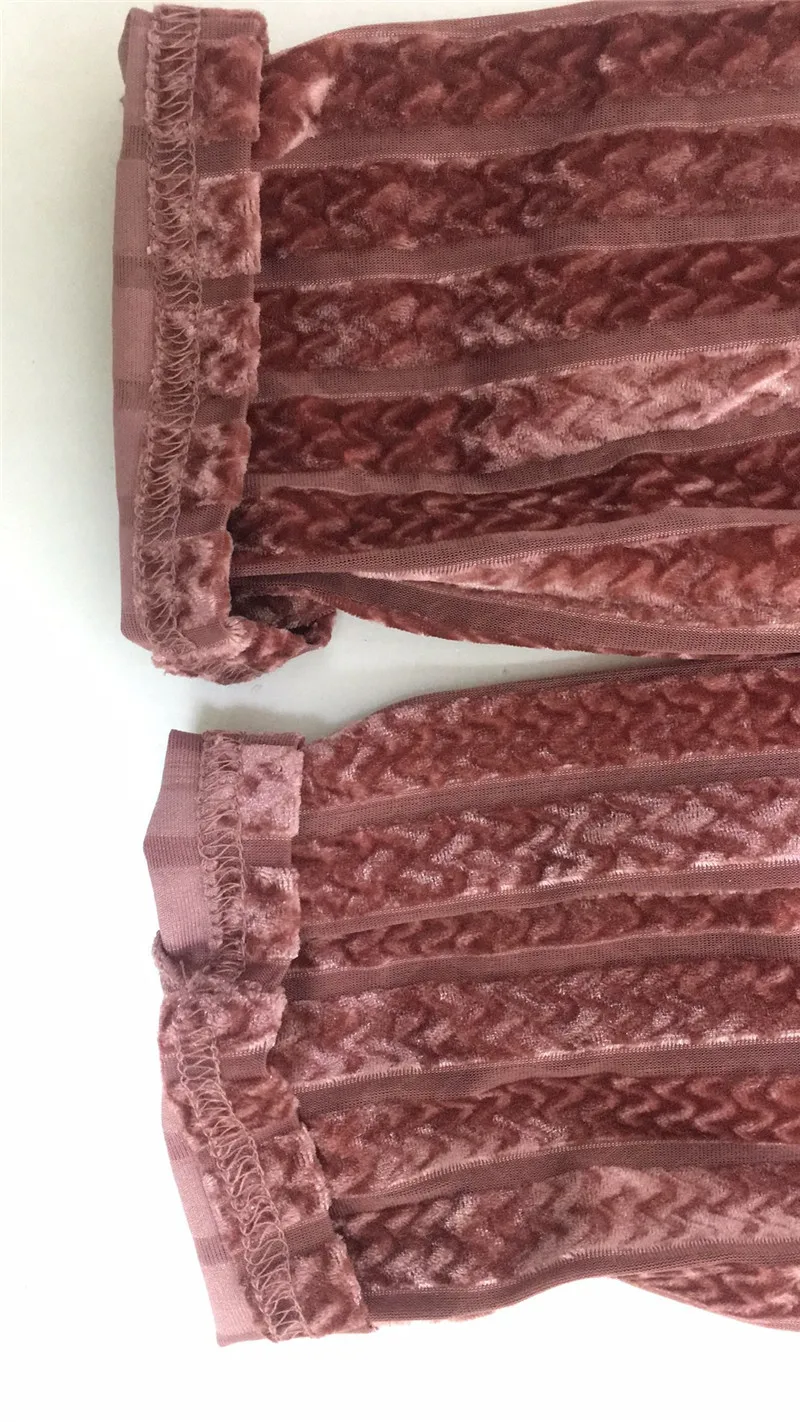 Сексуальные Полосатые прозрачные кружевные ночные для клуба, для вечеринки, комбинезон Для женщин спереди, на застежке-молнии, с длинным рукавом, комбинезон для женщин, бархатные, элегантные Облегающий комбинезон
