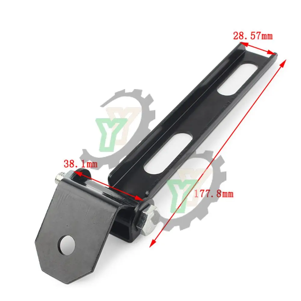 

Universal Motorbike Solo Seat Mount Kit Mounting Hardware Front Bar w/ Swivel Bracket For Harley Honda Yamaha Suzuki Kawasaki