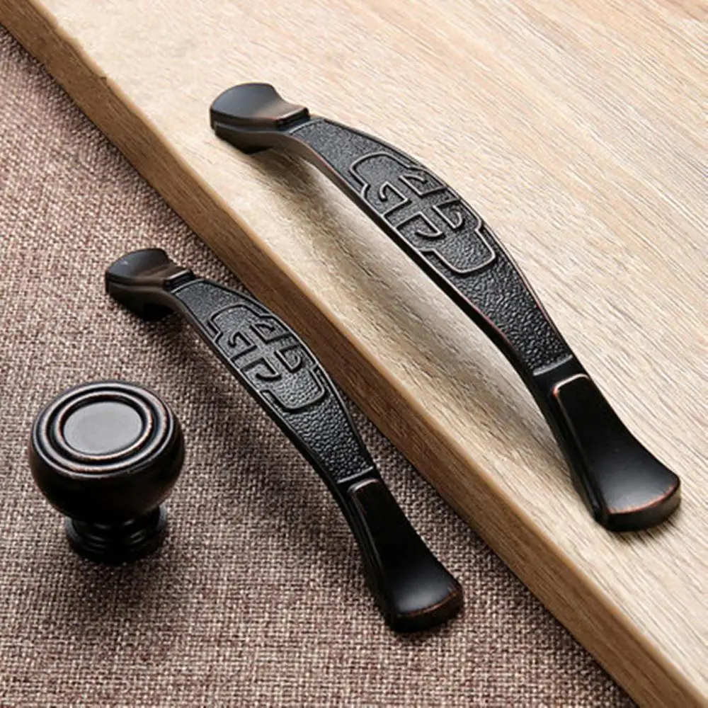 Шкаф для одежды Современная дверная ручка минималистичный песочный черный