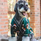 Рождественская Одежда для собак, кардиган, зимний свитер для кошек, щенков, Йорков, пуделя, померанского шнауцера, Мопсов, французских бульдогов, стандартное пальто