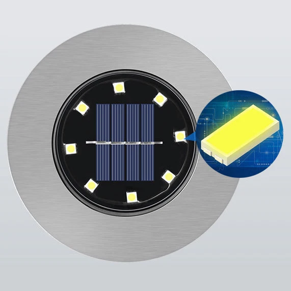 2019 горячая Распродажа Солнечная светодиодная водонепроницаемая лампа для сада