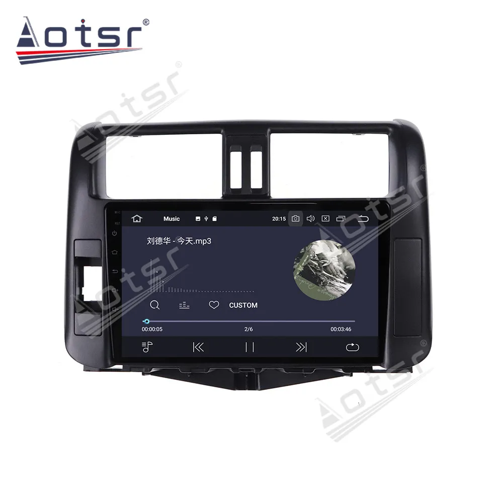 Android 10 0 GPS-навигатор радио DVD-плеер для Toyota Prado 2010-2013 видеоплеер стереоголовка