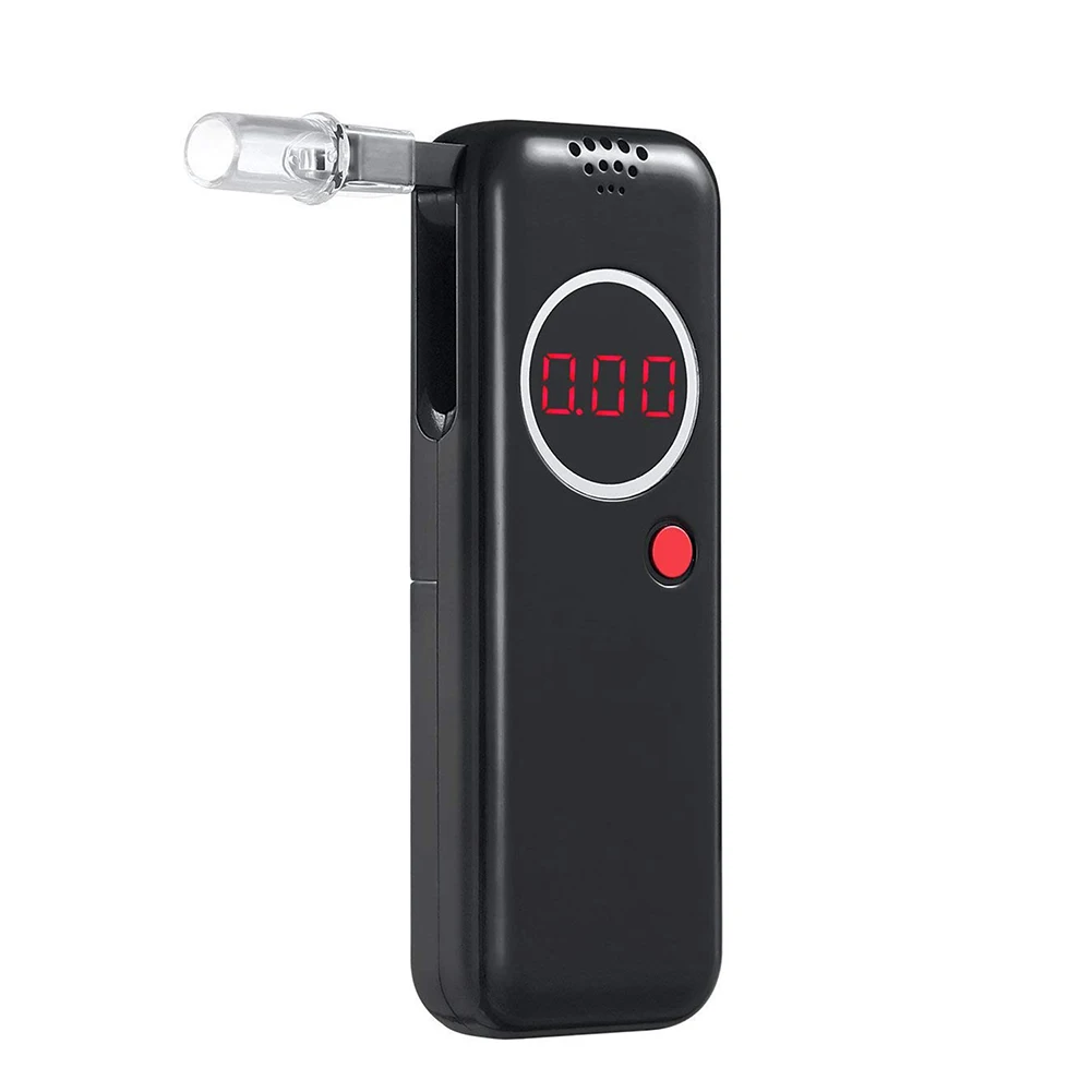 

Portable Digital LCD Breathalyzer Breath Alcohol Tester Analyzer Detector Breath Detector Alcohol Detection Alcohol Checker