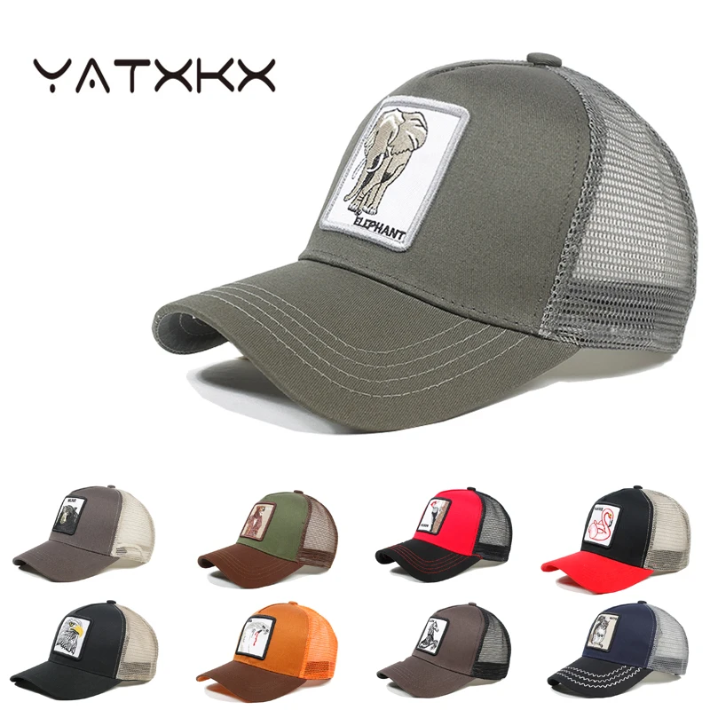 

Бейсболка YaTxKx Мужская/Женская, сетчатая Кепка с рисунком аниме, черный козырек от солнца, Кепка для отца