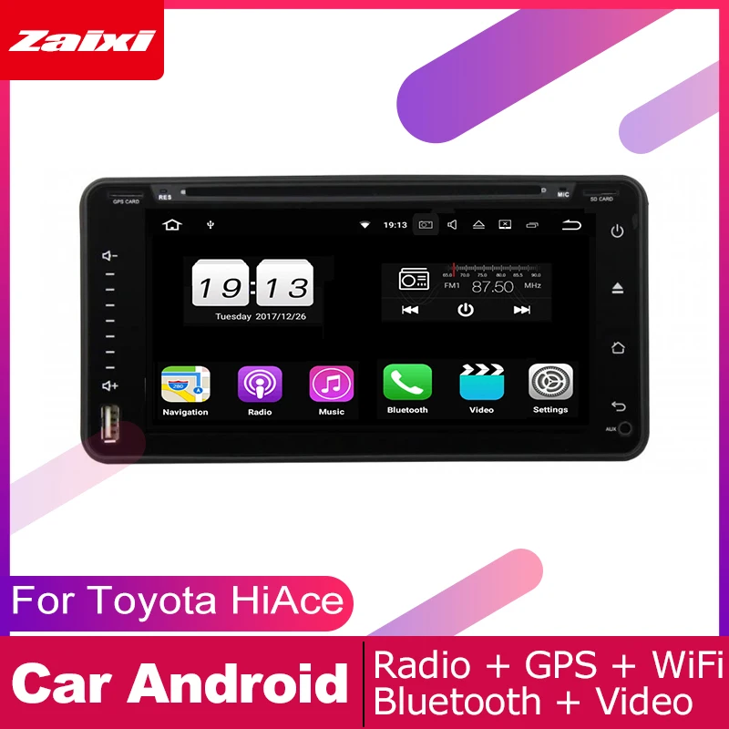 For Toyota RegiusAce HiAce Commuter 2004~2019 Accessories Car Android Multimedia Player GPS Navigation Radio Stereo Video System |