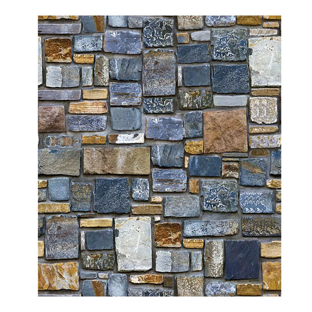 

3D Self Adhesive Wallpapers Waterproof Brick Pattern Wallpapers Removable Wall Paper for Home Restaurant Coffee Shop PI6
