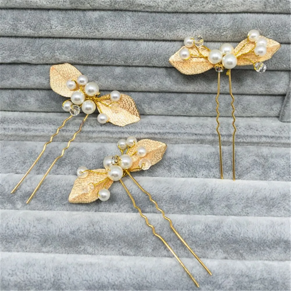 Высококачественные Аксессуары для невесты металлическая скользящая Расческа с