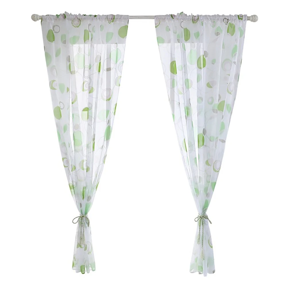 Современная кухня Короткая занавеска s String Тюль оконная драпировка панель