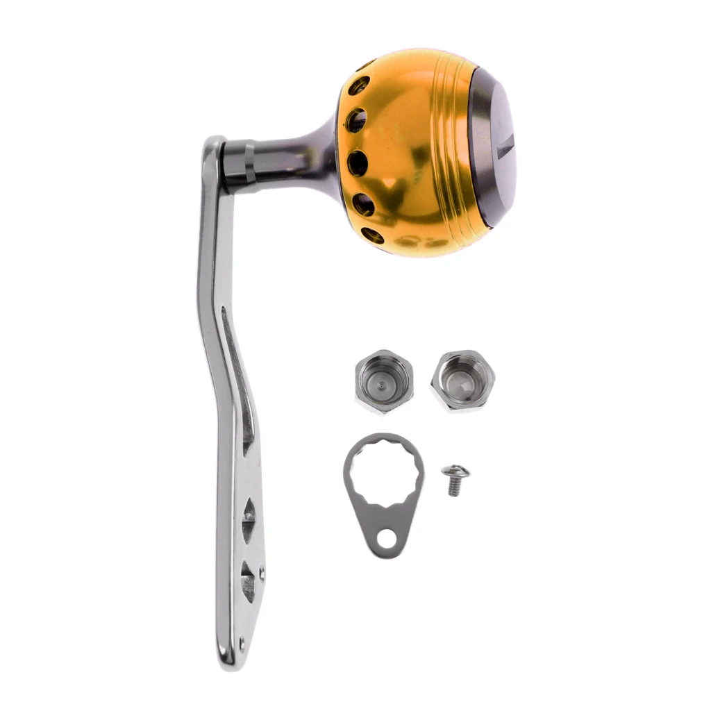 Мощная металлическая ручка с 35 мм металлической ручкой для спиннинга катушка