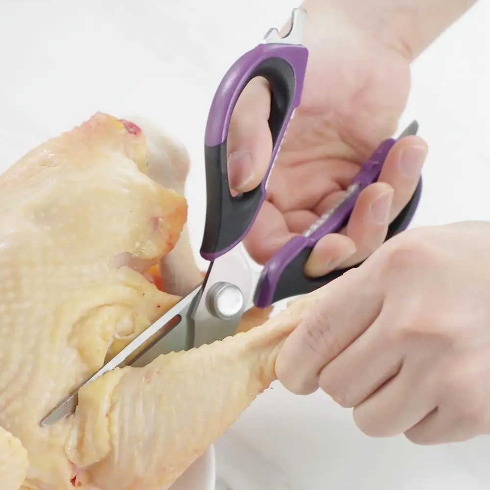 Кухонные ножницы Adeeing нож из нержавеющей стали с крышкой лезвия магнитное