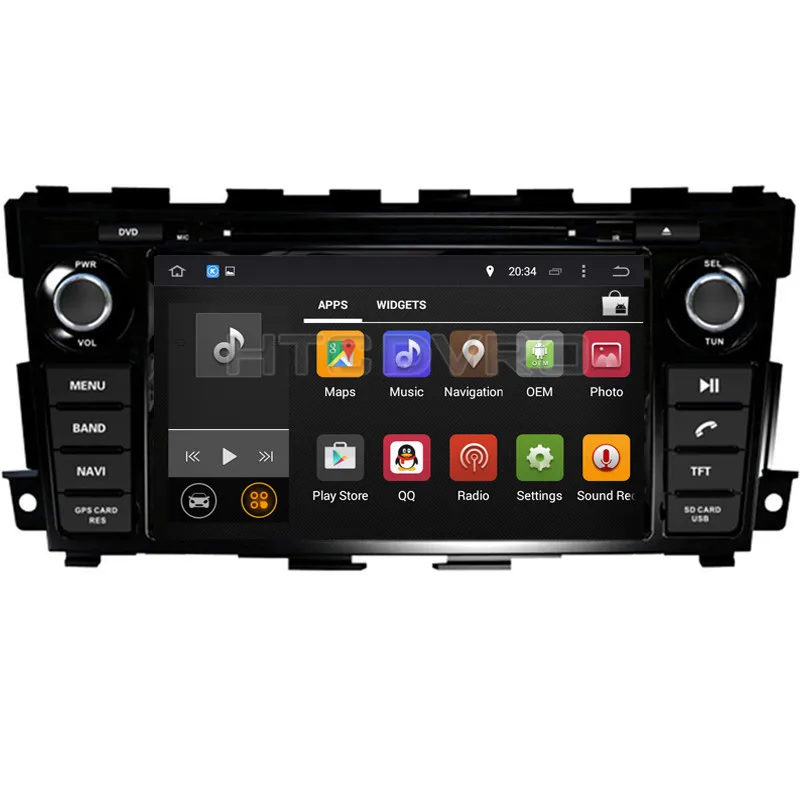 YMODVHT 8 дюймов 4G Восьмиядерный Android 9 0 7 1 автомобильный dvd плеер для Nissan Teana 2013 GPS авто