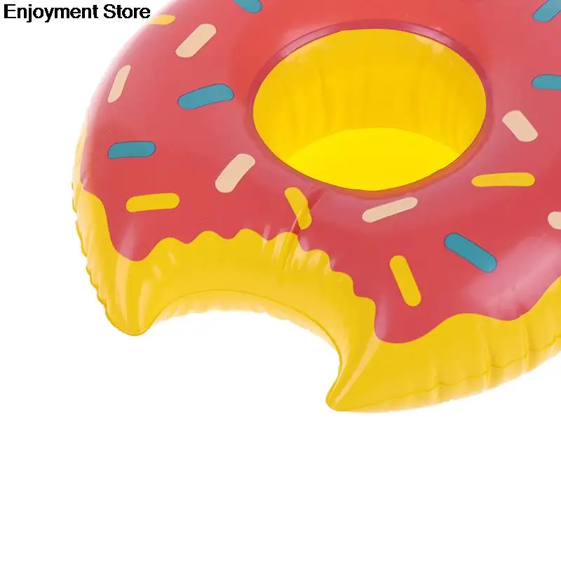 Высокое качество 3 шт./лот пончики надувные воды питьевой плавающий подстаканник