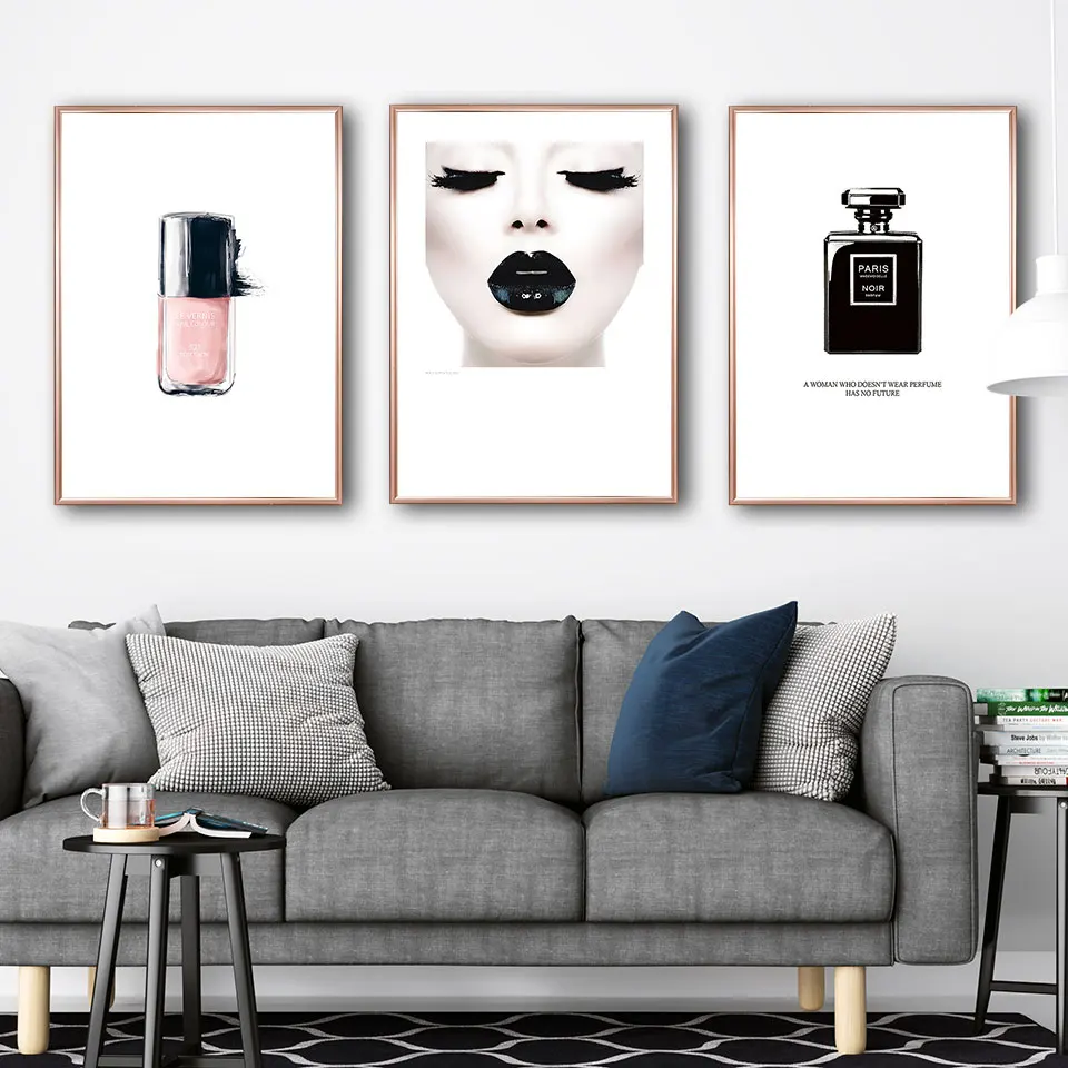 Модный скандинавский плакат Картина на холсте фотография Париж настенные