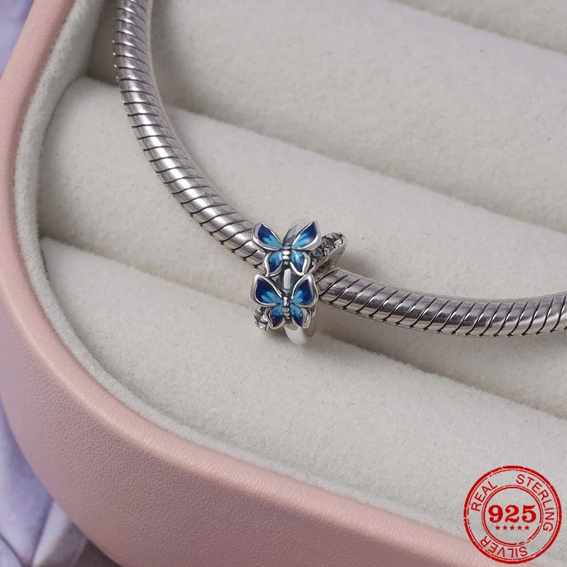 Подходят для оригинального браслета Pandora искусственный Серебряный Кот подвеска