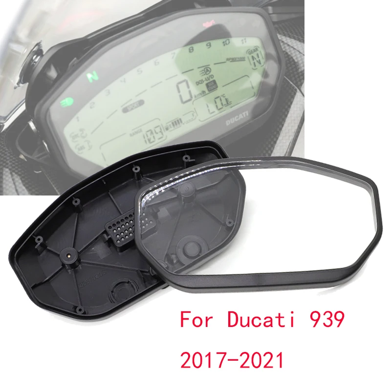 

Motorcycle Instrument Case Odometer Cover For Ducati 939 2017-2021 Auto Tachometer Housing Box Protector Gauge Parts