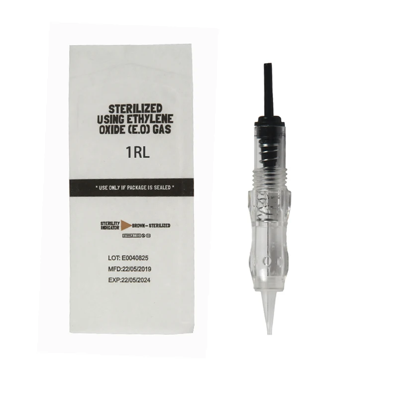 Профессиональные иглы из прозрачной нержавеющей стали с винтом и иглой для