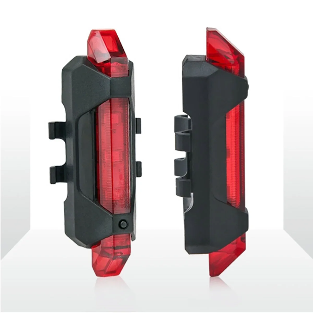 

Hot Portable USB Rechargeable Bike Bicycle Tail Rear Safety Warning Light Taillight Lamp Super Bright FQ-ing