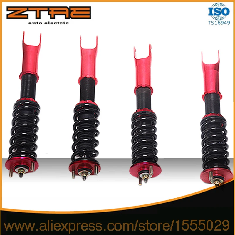 Высококачественные амортизаторы регулируемый комплект подвески Coilover для Honda S2000