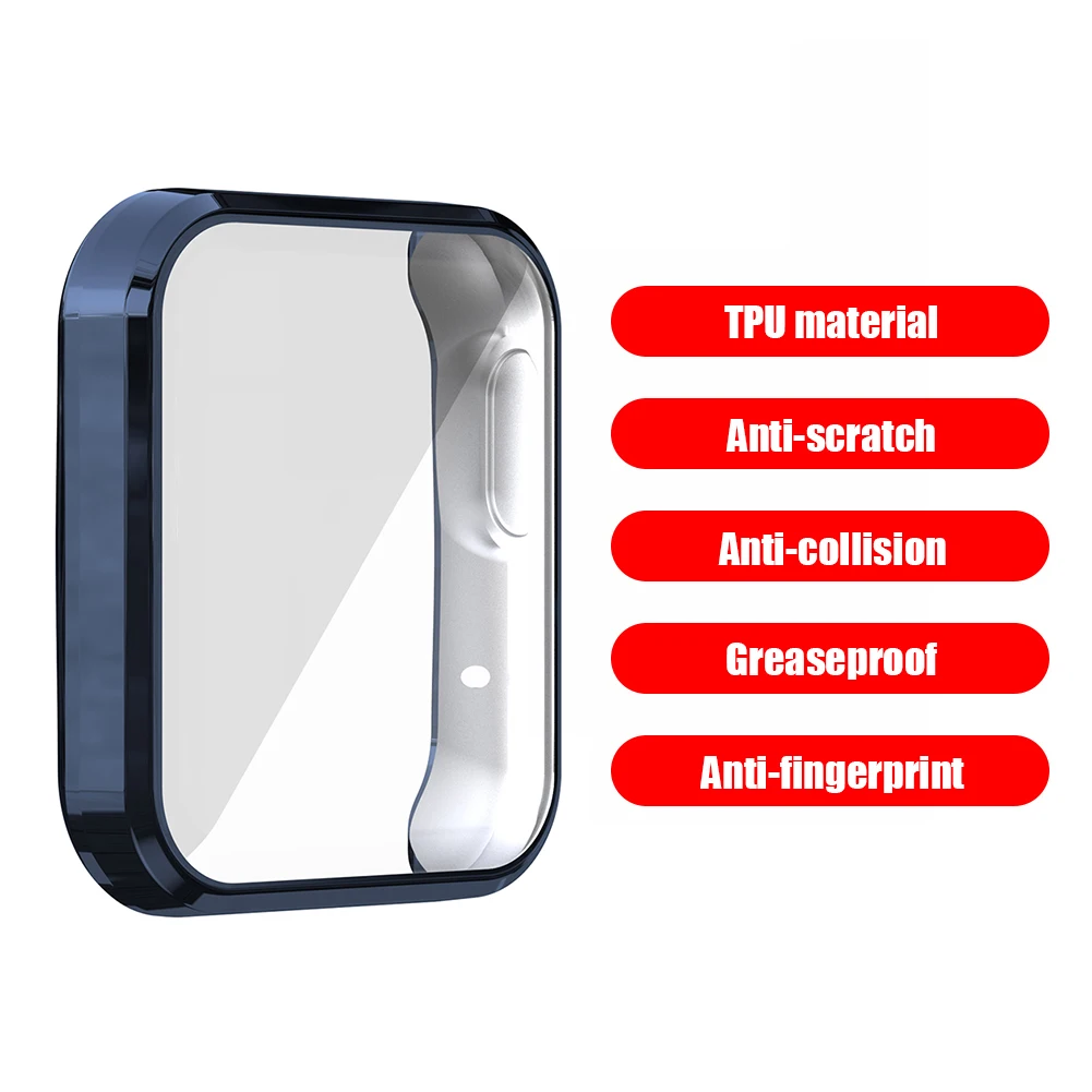 

Watch Protect Shell Accessories TPU Case Cover Screen Protector for Xiaomi Mi Watch Lite Redmi Watch Accessories