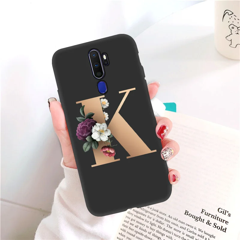 

26 Letters Case For Vivo Y11 2019 Case Silicone Cover Vivo Y19 Y17 Y15 Y12 U3x U10 Y20 Y22 Y21 Y25 Y50 Y83 Y81I Y91 Y93 Y95 Skin