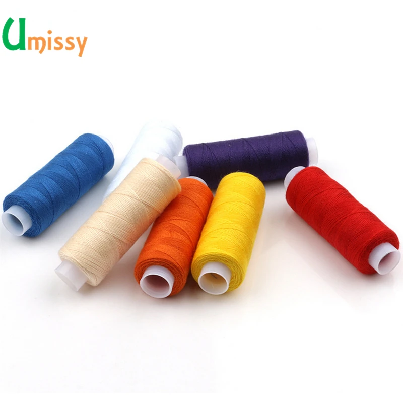 Нитки для шитья 12 шт. разные цвета по отдельности набор нитей ручного или