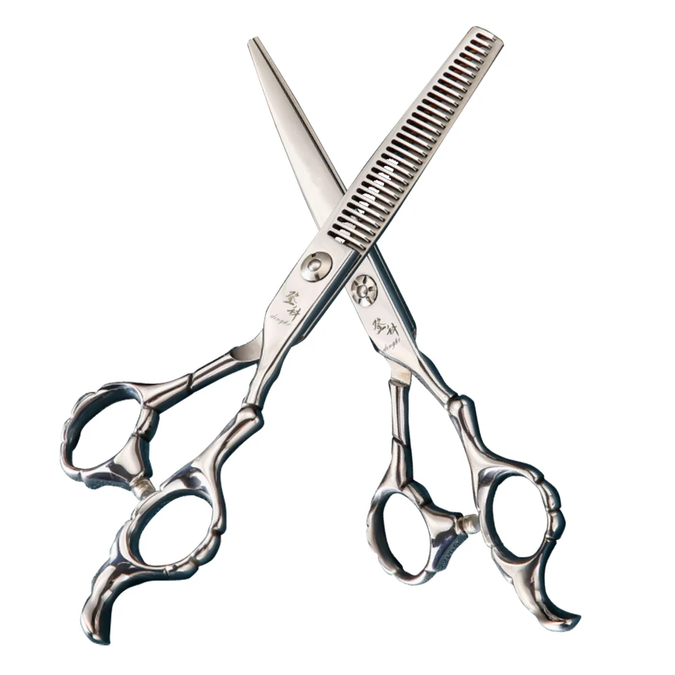 

Stainless Steel 6 Inch Hair Cutting Thinning Scissors Set Hairdressors Barber Shears Hairdressing Scissoes