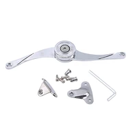 zinc alloy free stop pneumatic support any angle cupboard kitchen cabinet turn up door hydraulic rod wardrobe brace