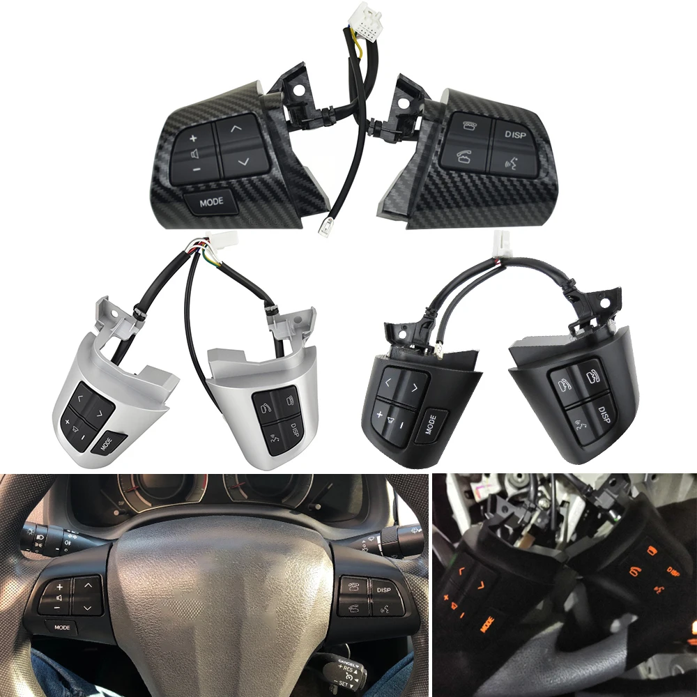 

Steering Wheel Audio Control Button For TOYOTA COROLLA A*DE150 N*DE150 NR*E150 ZR*E15 ZZ*E150 2010-2013 84250-02230 45186-02150