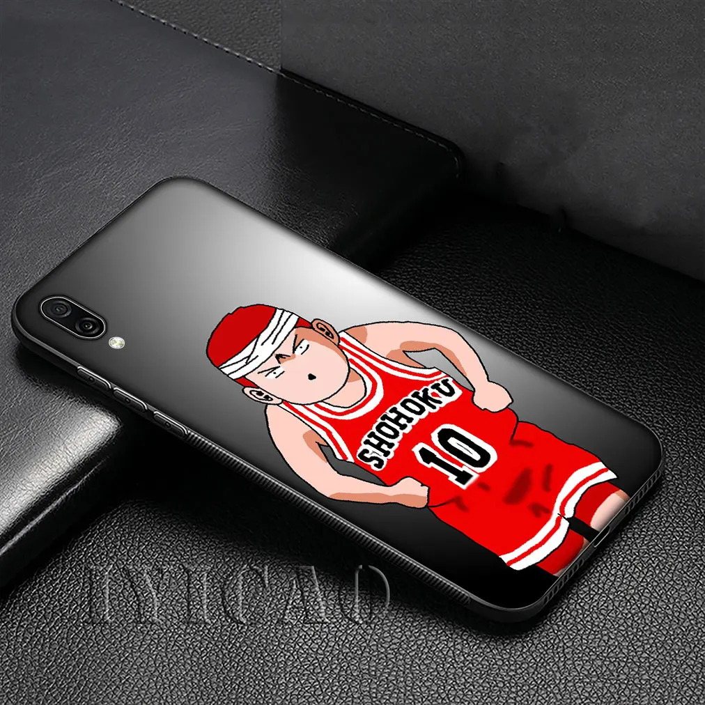 IYICAO Slam Dunk аниме Мягкий силиконовый чехол для Huawei P30 P20 Pro P10 P9 Lite Mini 2017 2016 P Smart Z Plus 2019 |
