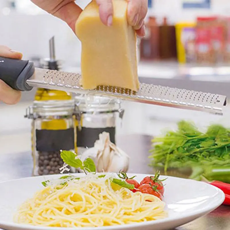 Новая нержавеющая сталь цитрусовые лимонные лезвия терка для сыра пармезан сыры