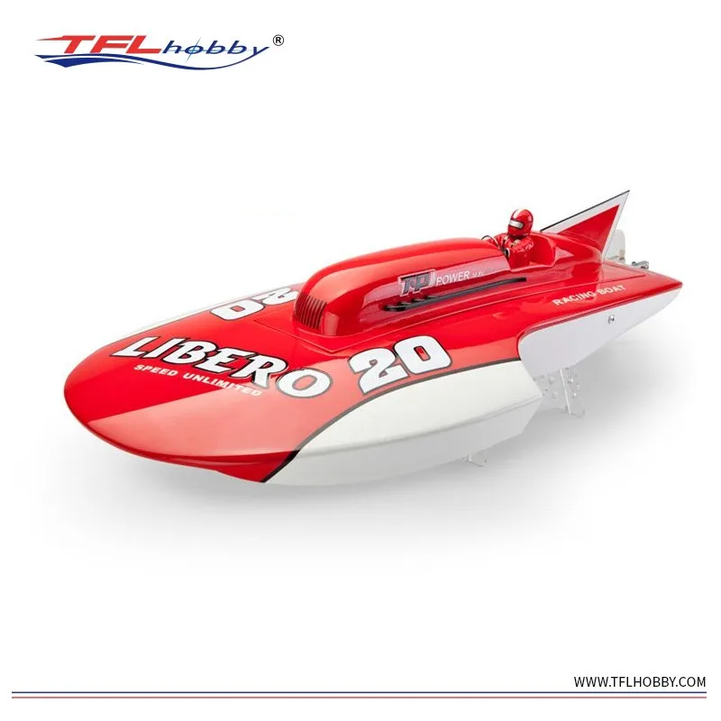 Лодка из стекловолокна TFL 1108 Libero hydro RC с бесщеточным двигателем SSS3660 KV2070/водяным