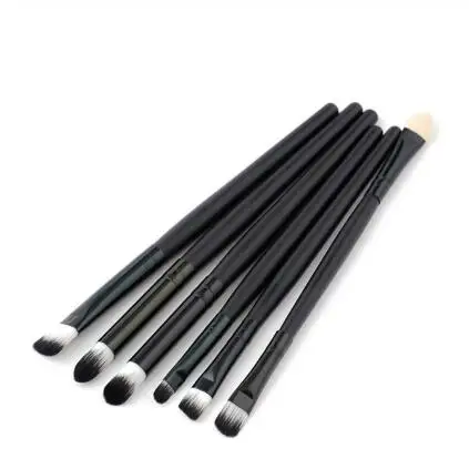 brush kit 6pcs Летняя красочная палитра теней для век Матовая 18 цветов Мерцающая блестящая яркая палитра теней для век шелковистая пудра пигментный макияж набор - Цвет: brush kit 6pcs
