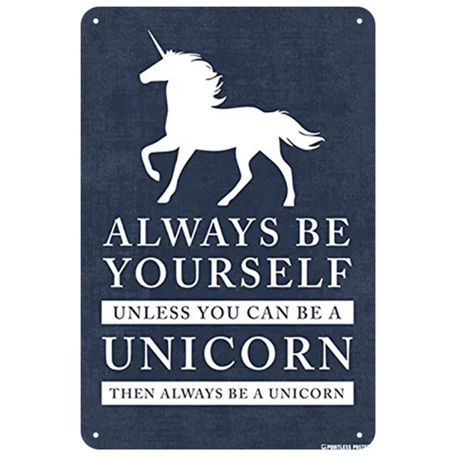 Металлический жестяной знак в стиле ретро с изображением лошади динозавра