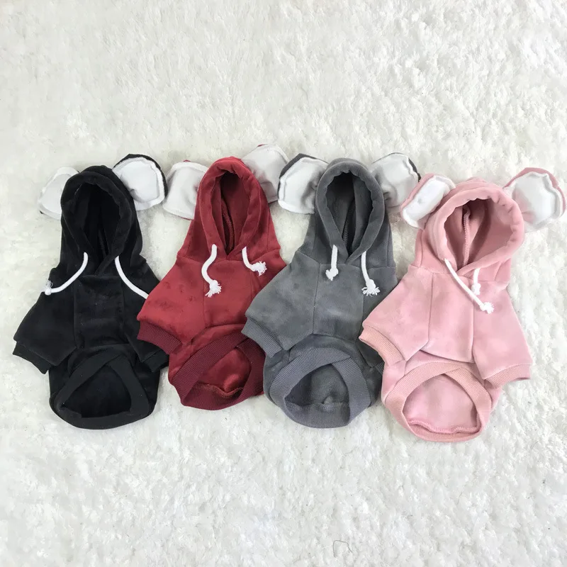 Одежда для мопса одежда французского бульдога теплая собак зимнее пальто