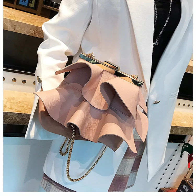 Брендовая дизайнерская женская сумка индивидуальная плиссированная юбка через