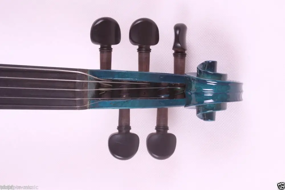 Новая 5 струнная электрическая акустическая скрипка 4/4 все части включают чехол