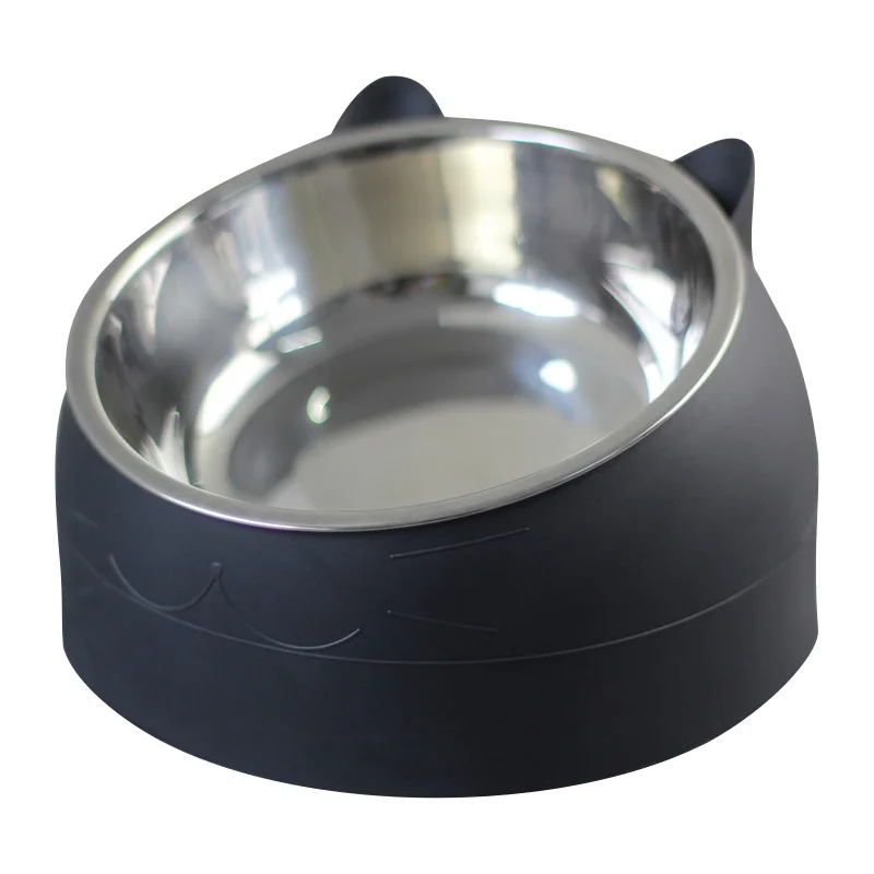 

Pet Cat Bowl Automatic Feeder Cat Bowl With Raised Stand Pet Water Dispenser Food Bowl For Cats Dogs 2 in 1 Pet Accessories