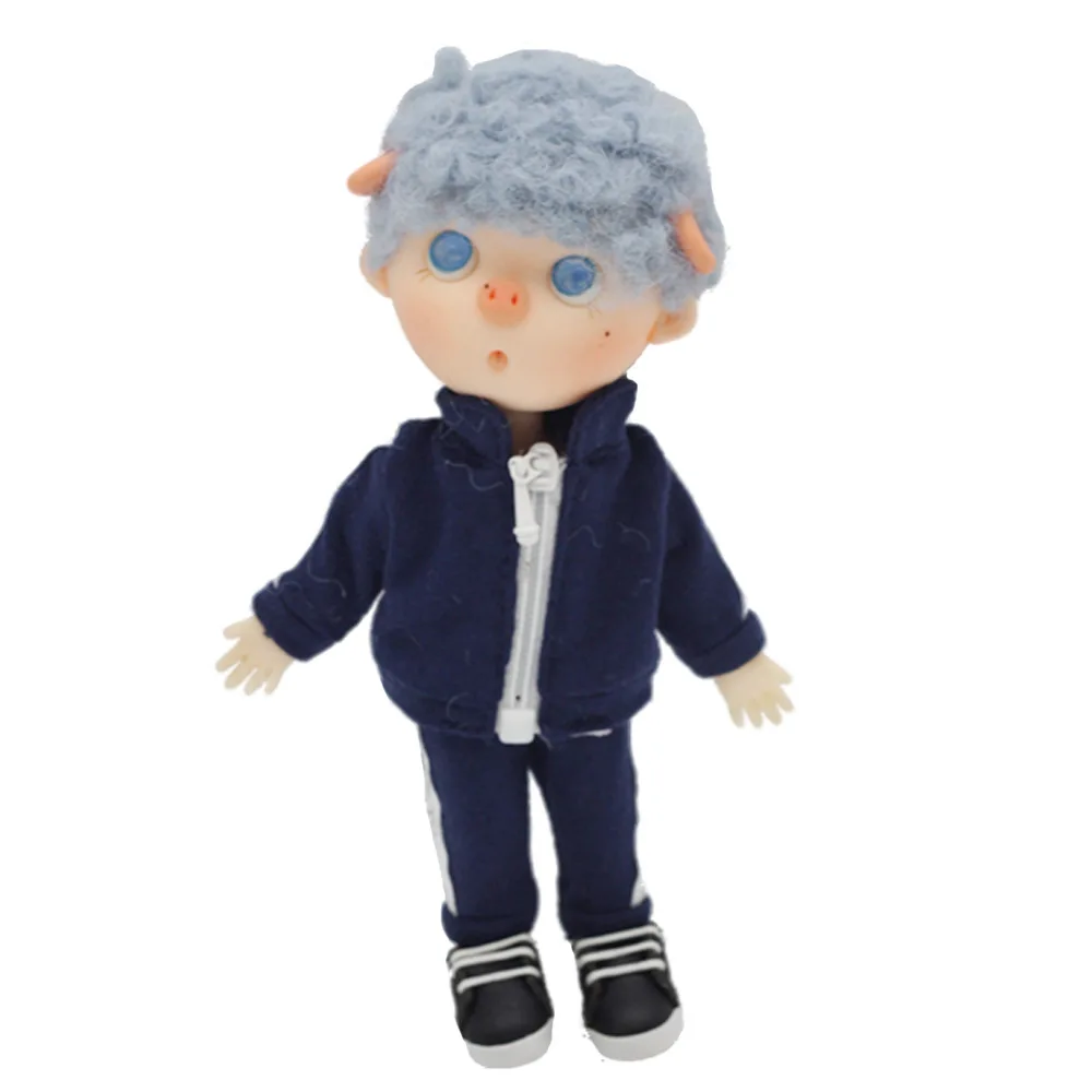 2 шт./компл. OB11 bjd Кукла одежда школьная Униформа пальто и спортивные штаны для ob11