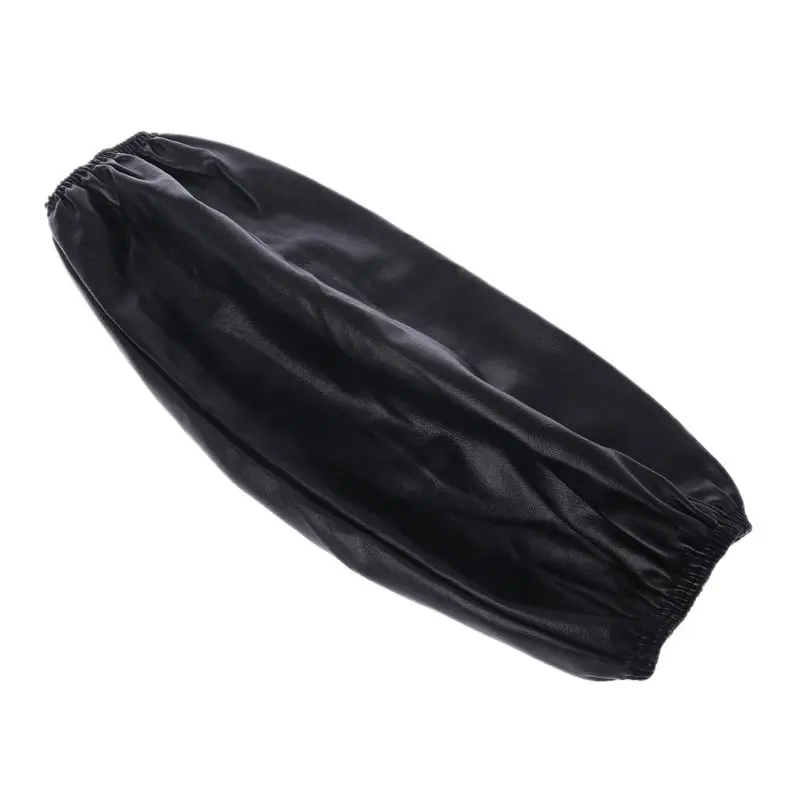 

1 Pair Waterproof Oilproof Arm Sleeves Covers Faux Leather Oversleeves Sleevelets Kitchen Tool