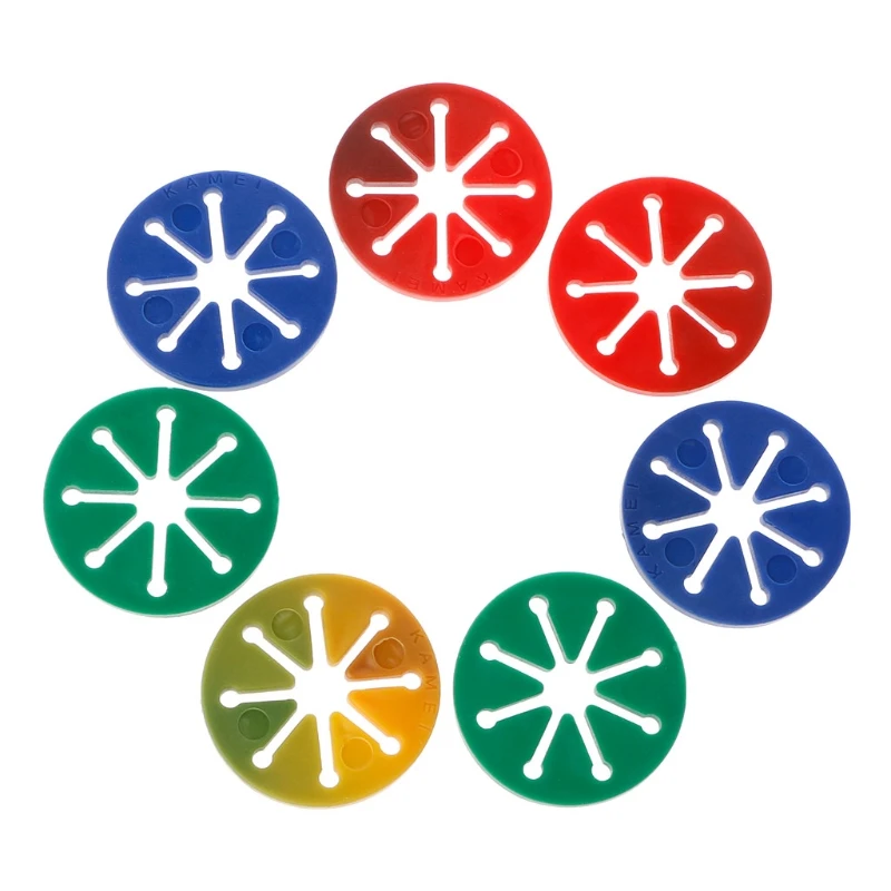 7 шт. держатель для носков кольца цветные органайзеры фиксаторы зажимы белья|sock