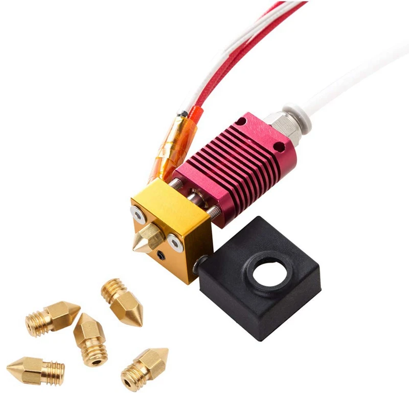 Экструдер для 3D-принтера в сборе комплект горячей обработки Mk8 Ender 3 / Pro с