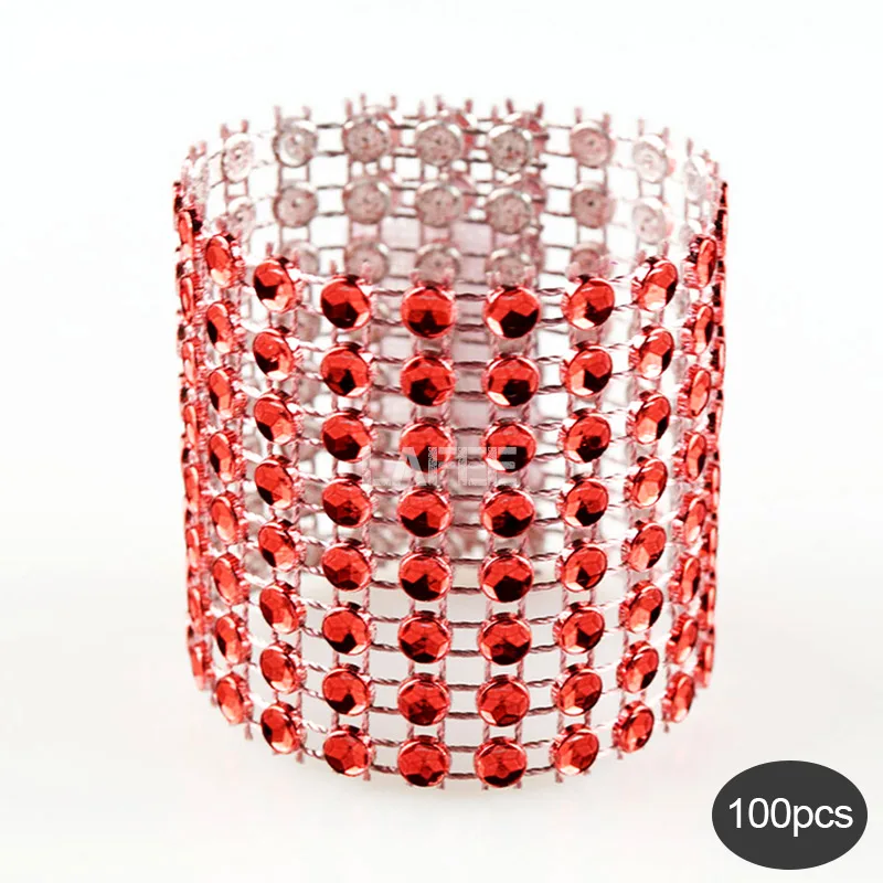 100 шт. пряжки для салфеток в европейском стиле|napkin rings|rhinestone napkin ringnapkin rings for weddings |