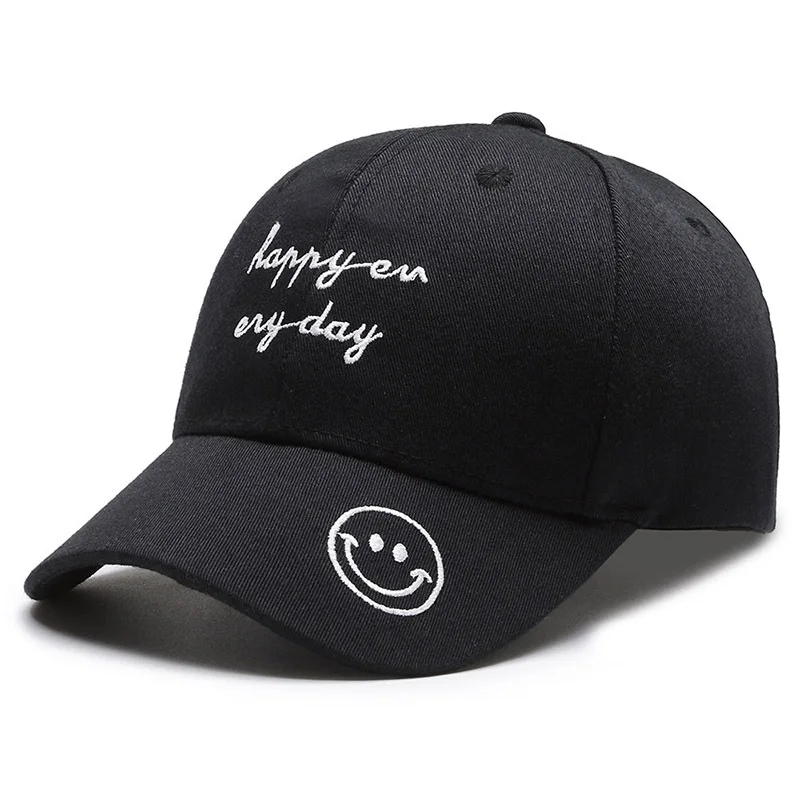 

Spring and Summer New Smiley Hats Boys and Girls Sports and Leisure Caps Children's Baseball Caps and Sun Hats