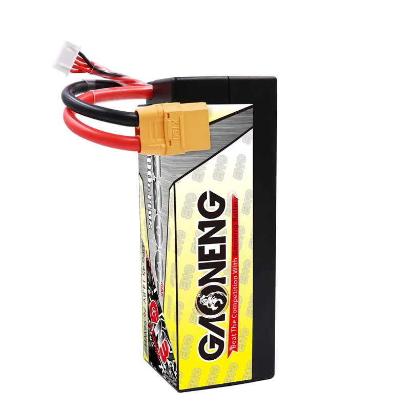 GAONENG GNB 5200mAh 4S 14 8 V 100C MAX 200C батарея LiPo Hardcase с разъемом XT60/T для 1:8 1/8 RC автомобиля