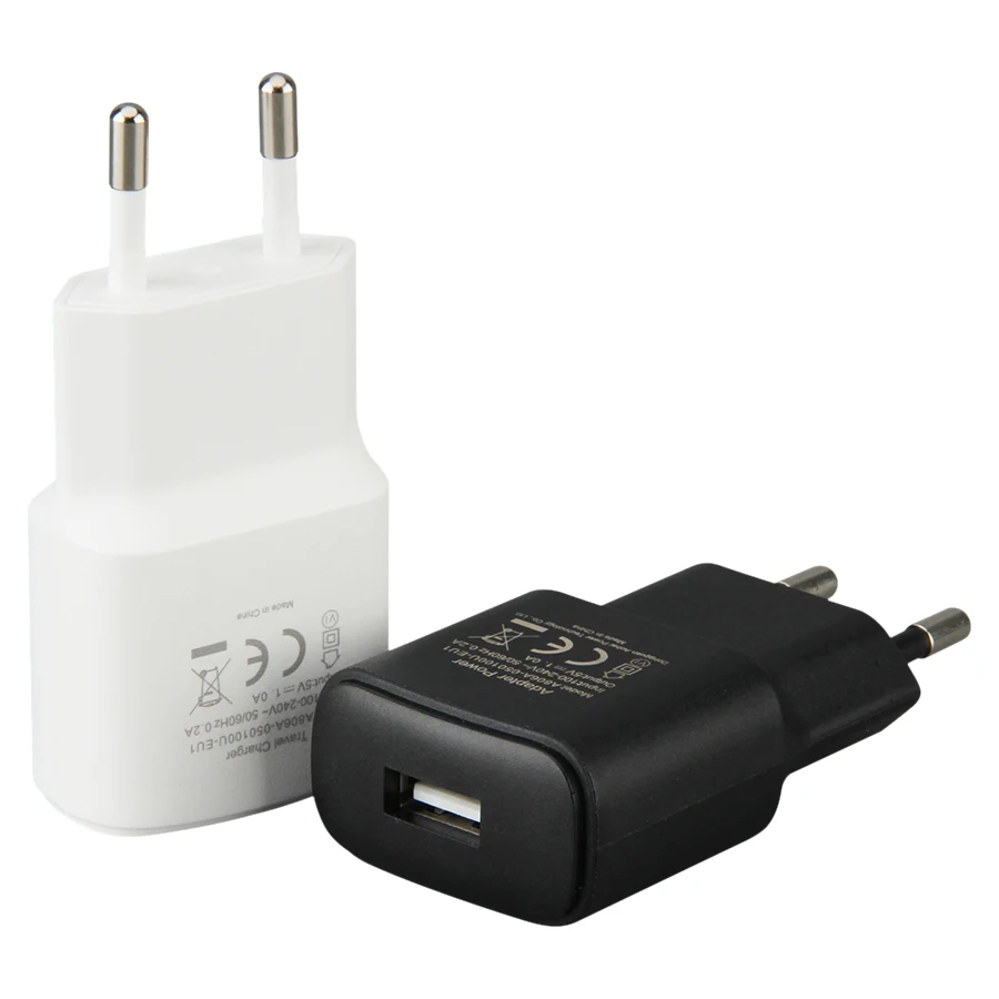Сертифицированный 1A EU USB зарядное устройство мобильный телефон вилка для