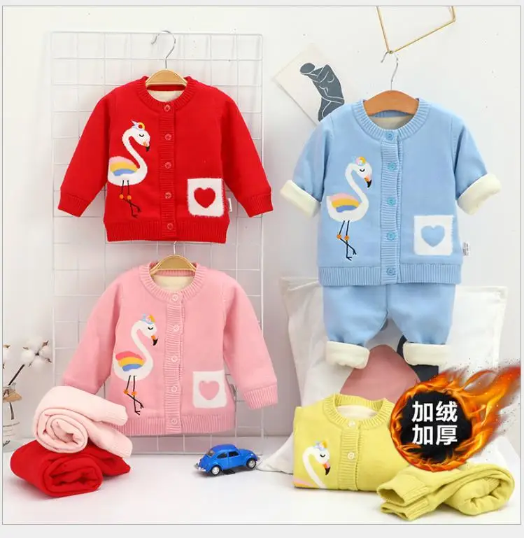 

Winter velvet and thick pure cotton sweater