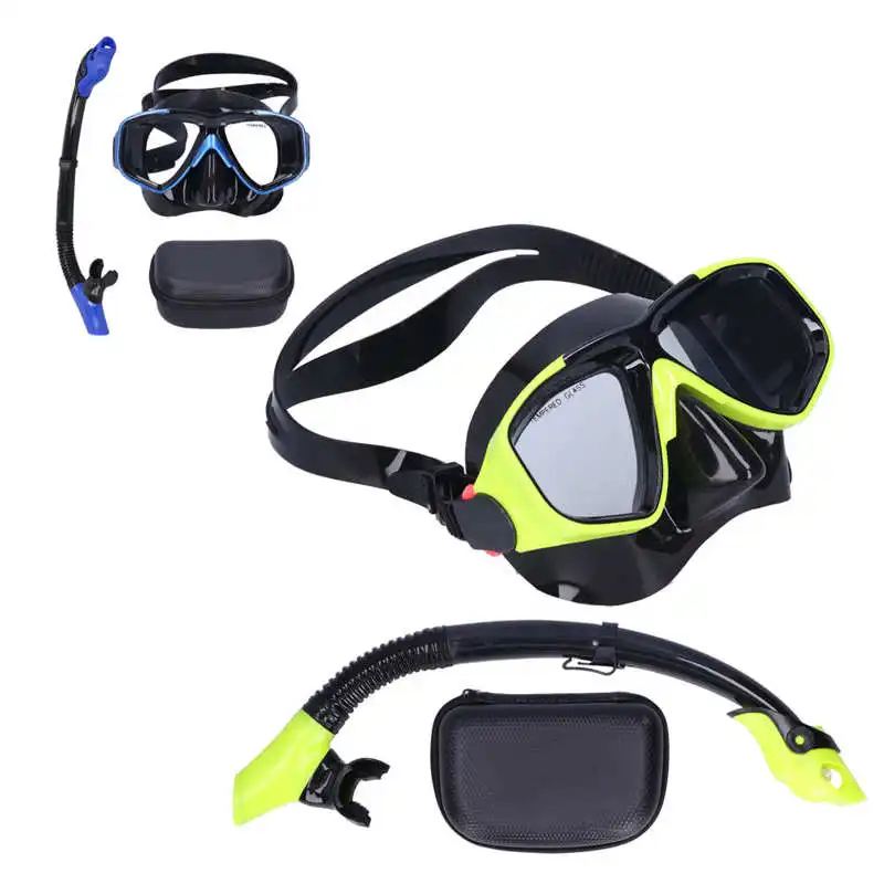 Для подводного плавания противотуманные очки набор силиконовых панорамный