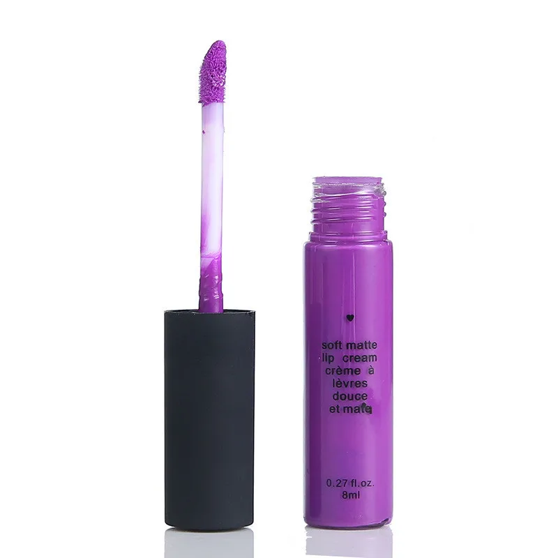 12 цветов 1 шт. фирменный матовый блеск для губ Длительное Действие крем тату